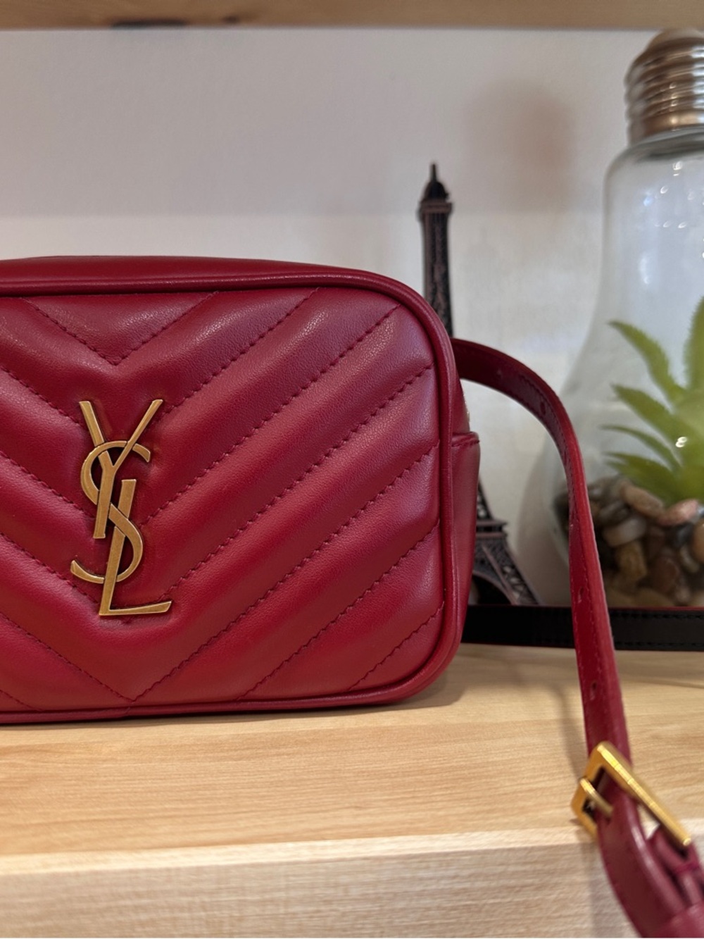 YSL Monogram Matelasse Leather Belt Bag